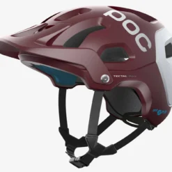 POC Tectal Race Spin Mountainbike-Helm - Propylene Red/Hydrogen White Matt