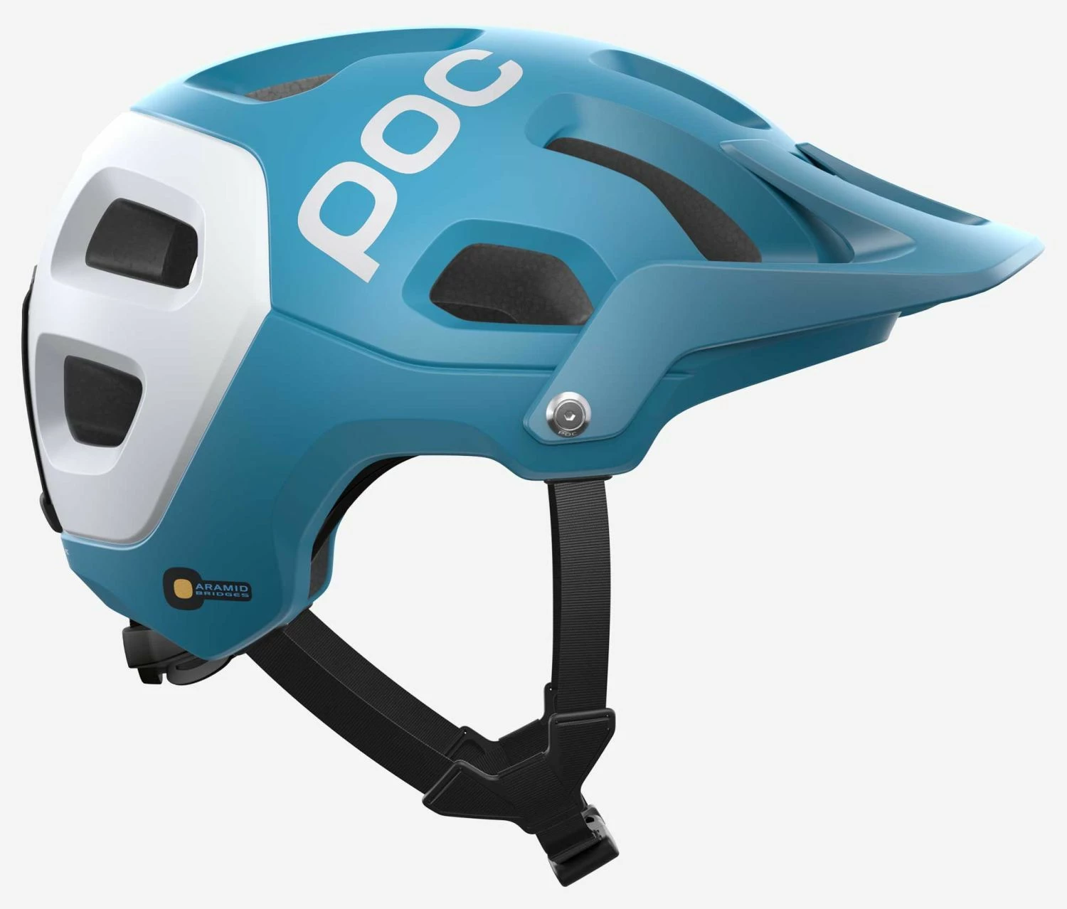 POC Tectal Race Spin Mountainbike-Helm - Basalt Blue/Hydrogen White Matt 5 POC Tectal Race Spin Mountainbike-Helm - Basalt Blue/Hydrogen White Matt – Bild 3