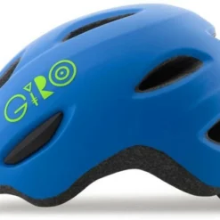 Giro Scamp Kinder Fahrradhelm - Blue Lime Mat