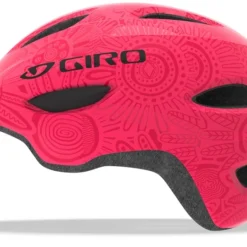 Giro Scamp Kinder Fahrradhelm - Bright Pink/pearl