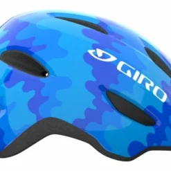 Giro Scamp Kinder Fahrradhelm - Blue Splash -HelmPro Verkaufs-Shop 200165045 Giro Scamp blue splash left 1