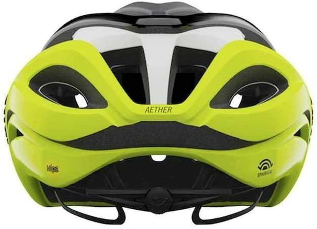 Giro AETHER Spherical Mips Rennradhelm - Mat Black Fade/highlight Yellow 6 Giro AETHER Spherical Mips Rennradhelm - Mat Black Fade/highlight Yellow – Bild 4