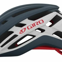 Giro Agilis MIPS Rennradhelm - Mat Port Grey/white/red