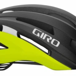 Giro Synthe MIPS II Rennradhelm - Mat Black Fade/highlight Yellow -HelmPro Verkaufs-Shop 200255004 Giro Synthe MIPS road helmet matte black fade highlight yellow left