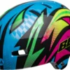 Bell SPAN Skaterhelm & Fahrradhelm-gloss Blue/magenta Psycho -HelmPro Verkaufs-Shop 210165051 bell span bmx psycho gloss blue magenta main