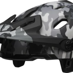 Bell Super DH Spherical MIPS Downhill-Helm - Mat/gloss Black Camo -HelmPro Verkaufs-Shop 210178043 bell super dh flex mips mountain helmet matte gloss black camo no chinbar front left
