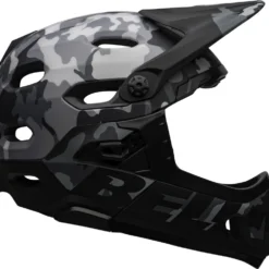 Bell Super DH Spherical MIPS Downhill-Helm - Mat/gloss Black Camo -HelmPro Verkaufs-Shop 210178043 bell super dh flex mips mountain helmet matte gloss black camo right