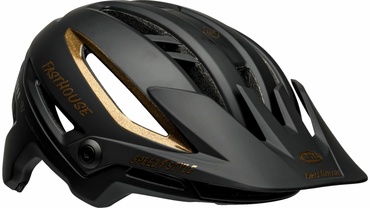 Bell SIXER Mips MTB Fahrradhelm - Matte/gloss Black/gold Fasthouse 4 Bell SIXER Mips MTB Fahrradhelm - Matte/gloss Black/gold Fasthouse – Bild 2