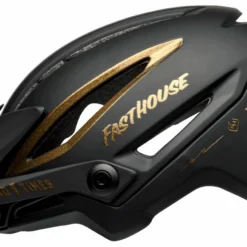 Bell SIXER Mips MTB Fahrradhelm - Matte/gloss Black/gold Fasthouse