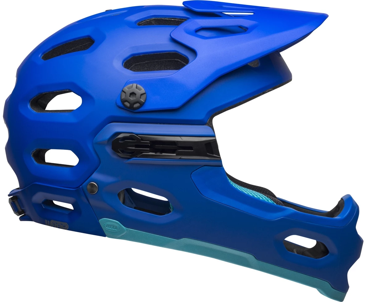 Bell Super 3R MIPS All-Mountain/Downhill-Helm - Mat Blue/bright Blue 7 Bell Super 3R MIPS All-Mountain/Downhill-Helm - Mat Blue/bright Blue – Bild 5