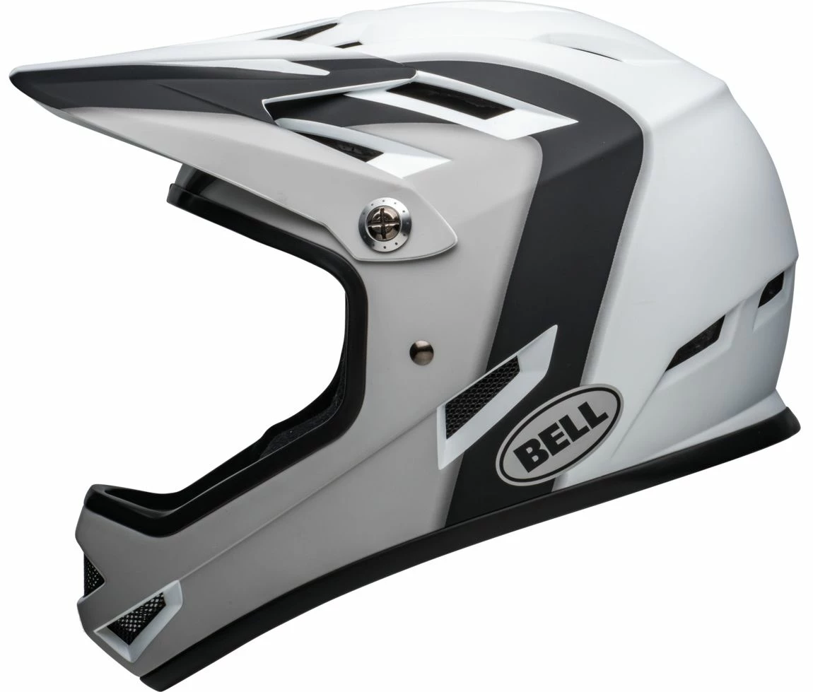 Bell Sanction BMX Downhill-Helm - Matte Black/white Presence 3 Bell Sanction BMX Downhill-Helm - Matte Black/white Presence