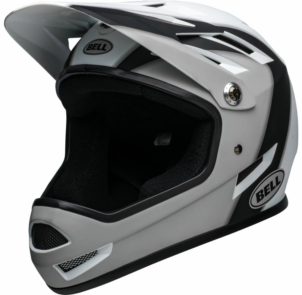 Bell Sanction BMX Downhill-Helm - Matte Black/white Presence 4 Bell Sanction BMX Downhill-Helm - Matte Black/white Presence – Bild 2