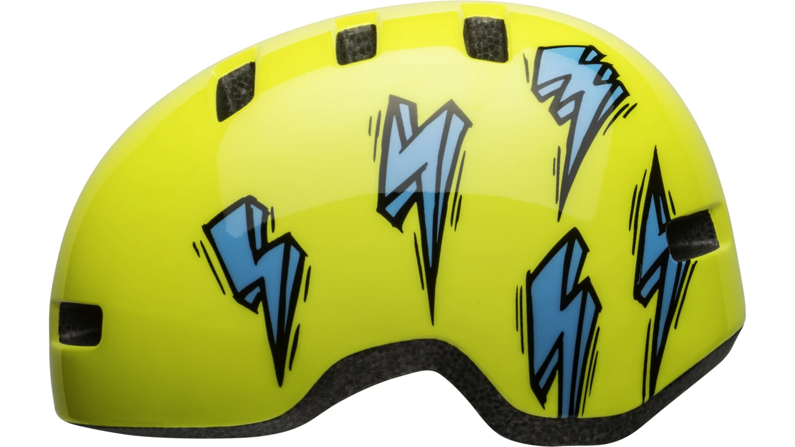 Bell Lil Ripper Kinder Fahrradhelm - Hi-viz/blue Bolt 4 Bell Lil Ripper Kinder Fahrradhelm - Hi-viz/blue Bolt – Bild 2