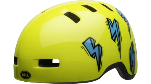 Bell Lil Ripper Kinder Fahrradhelm - Hi-viz/blue Bolt 8 Bell Lil Ripper Kinder Fahrradhelm - Hi-viz/blue Bolt -HelmPro Verkaufs-Shop 210208015 bell lil ripper youth helmet bolt gloss hi viz main