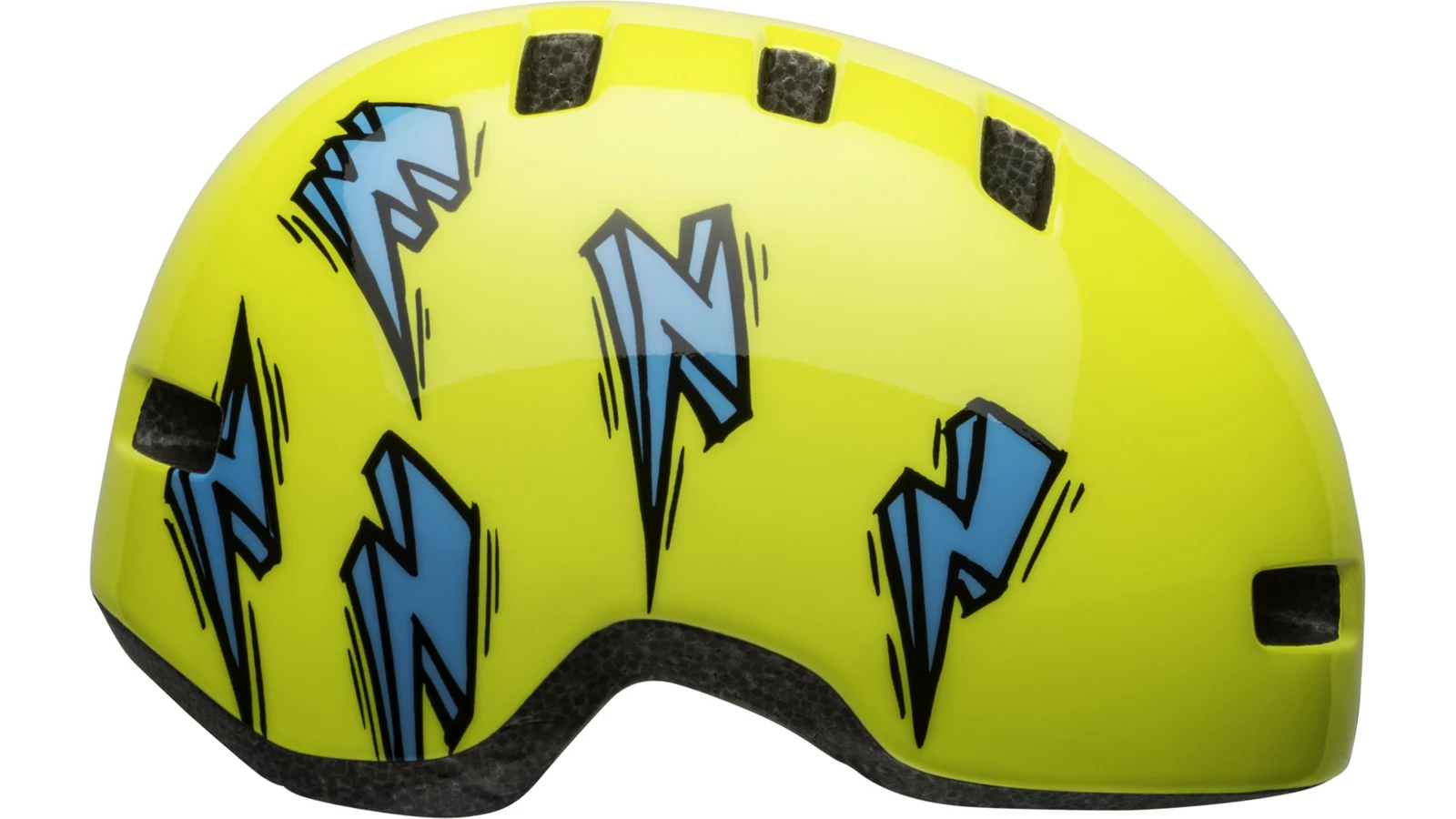 Bell Lil Ripper Kinder Fahrradhelm - Hi-viz/blue Bolt 5 Bell Lil Ripper Kinder Fahrradhelm - Hi-viz/blue Bolt – Bild 3