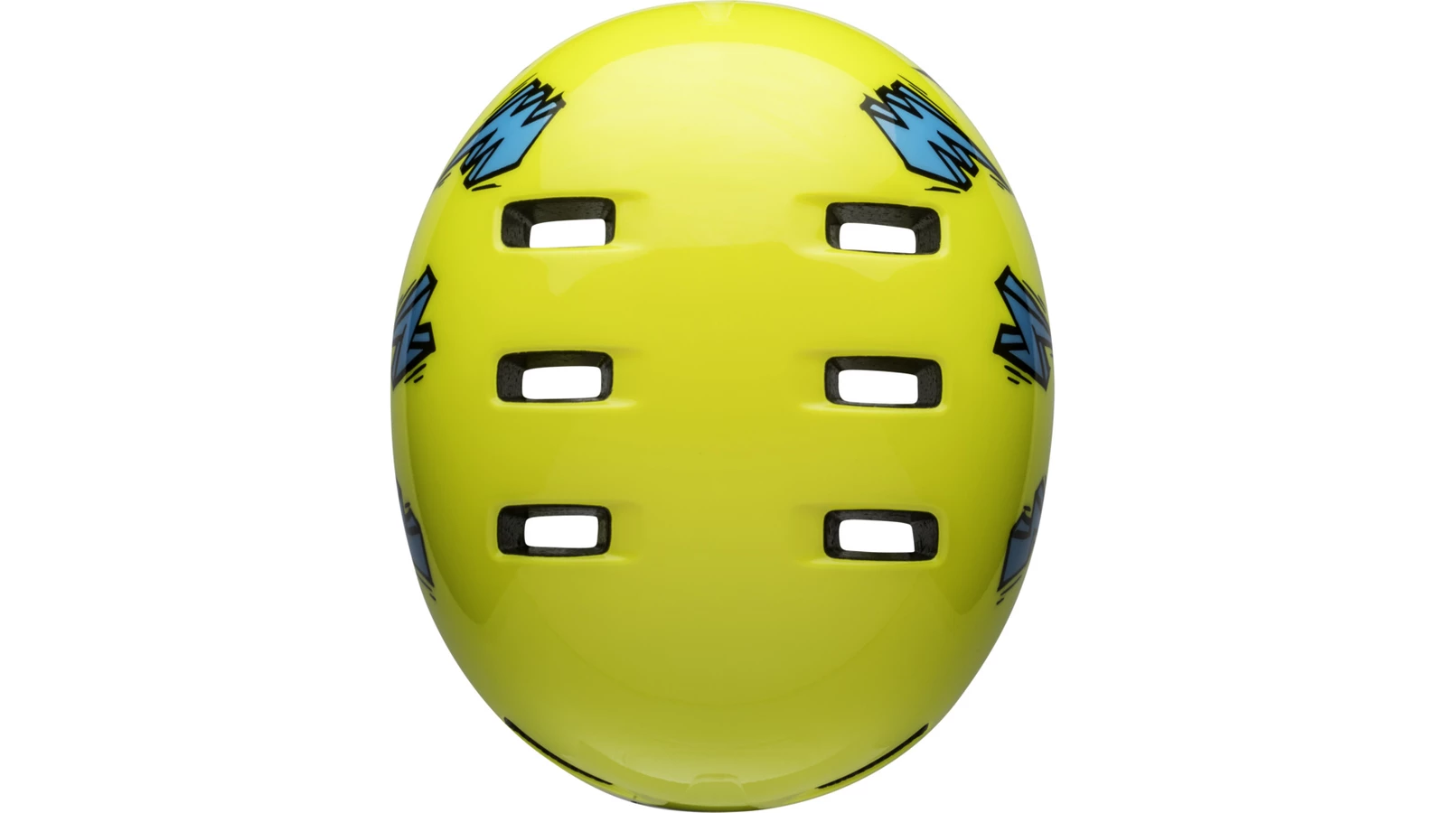 Bell Lil Ripper Kinder Fahrradhelm - Hi-viz/blue Bolt 8 Bell Lil Ripper Kinder Fahrradhelm - Hi-viz/blue Bolt – Bild 6