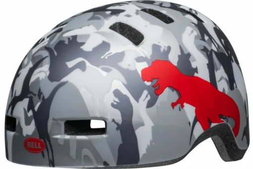 Bell Lil Ripper Kinder Fahrradhelm - Camosaurus 1 Bell Lil Ripper Kinder Fahrradhelm - Camosaurus -HelmPro Verkaufs-Shop 210208027 bell lil ripper camosaurus matte gray silver main