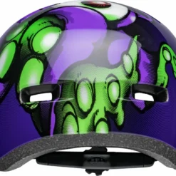Bell Lil Ripper Kinder Fahrradhelm - Purple Tentacle -HelmPro Verkaufs-Shop 210208029 bell lil ripper tentacle gloss purple back