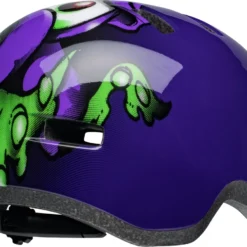 Bell Lil Ripper Kinder Fahrradhelm - Purple Tentacle -HelmPro Verkaufs-Shop 210208029 bell lil ripper tentacle gloss purple back right
