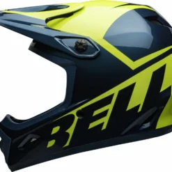 Bell Transfer BMX Downhill-Helm - Blue/hi-viz