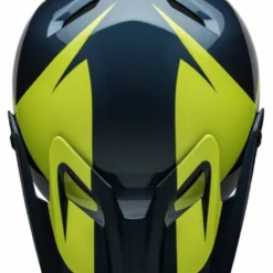 Bell Transfer BMX Downhill-Helm - Blue/hi-viz -HelmPro Verkaufs-Shop 210217001 bell transfer full face helmet slice gloss blue yellow top