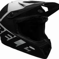Bell Transfer BMX Downhill-Helm - Mat Black-white 11 Bell Transfer BMX Downhill-Helm - Mat Black-white -HelmPro Verkaufs-Shop 210217011 bell transfer full face helmet slice matte black white front right