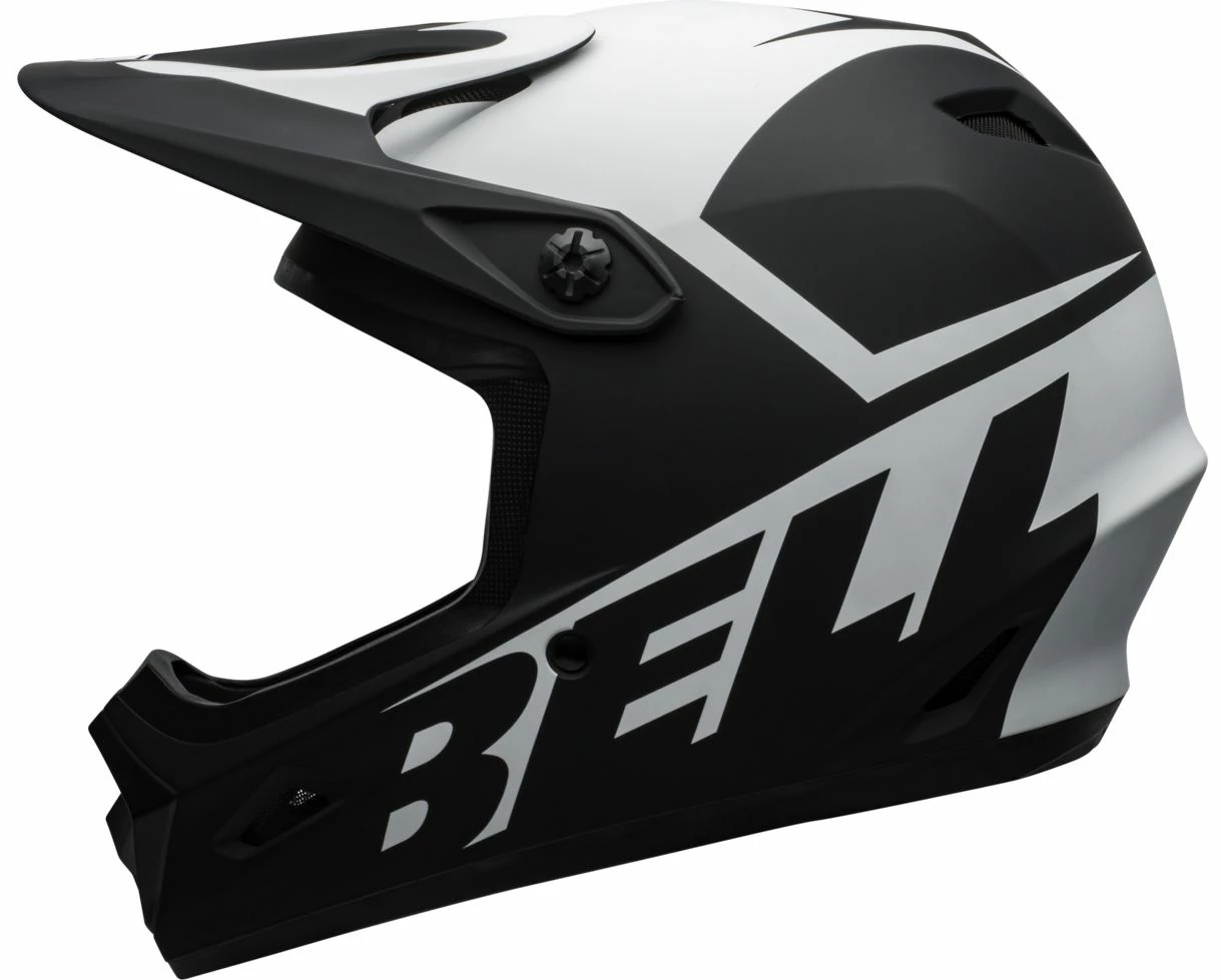Bell Transfer BMX Downhill-Helm - Mat Black-white 3 Bell Transfer BMX Downhill-Helm - Mat Black-white