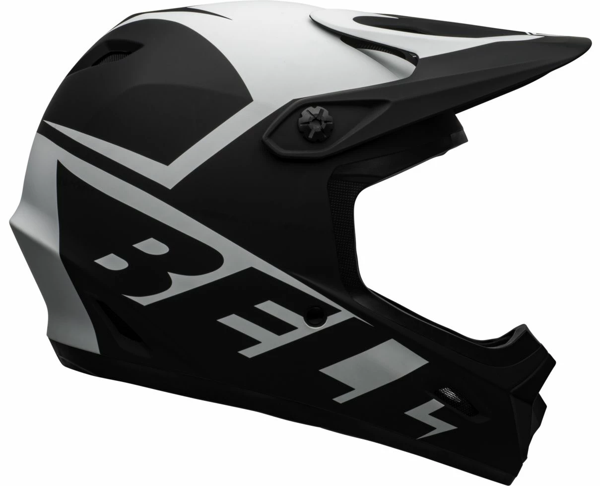 Bell Transfer BMX Downhill-Helm - Mat Black-white 7 Bell Transfer BMX Downhill-Helm - Mat Black-white – Bild 5