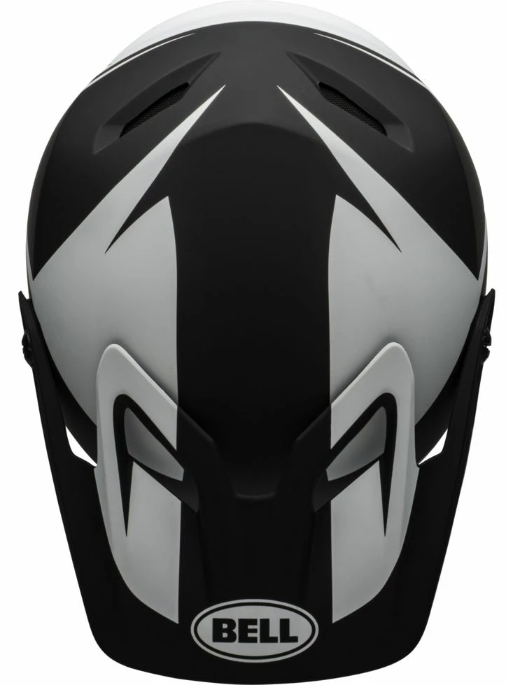 Bell Transfer BMX Downhill-Helm - Mat Black-white 8 Bell Transfer BMX Downhill-Helm - Mat Black-white – Bild 6