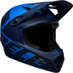 Bell Transfer BMX Downhill-Helm - Mat Blue/dark Blue -HelmPro Verkaufs-Shop 210217022 bell transfer full face helmet mat blue dark blue 2
