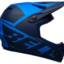 Bell Transfer BMX Downhill-Helm - Mat Blue/dark Blue -HelmPro Verkaufs-Shop 210217022 bell transfer full face helmet mat blue dark blue 3