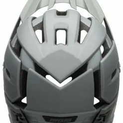Bell Super Air R Spherical MIPS Downhill/BMX Race Helm- Mat/gloss Gray -HelmPro Verkaufs-Shop 210218019 Bell Super Air R Spherical matte gloss grays grays back