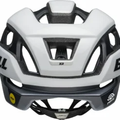 Bell XR Spherical Mips Rennradhelm - Mat/gloss White/black -HelmPro Verkaufs-Shop 210239013 bell xr spherical matte gloss white black back