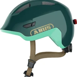 ABUS Smiley 3.0 ACE LED Kinder-Fahrradhelm - Royal Green
