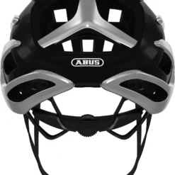 ABUS AirBreaker Rennradhelm - Gleam Silver -HelmPro Verkaufs-Shop 81741 AirBreaker gleam silver rear 3