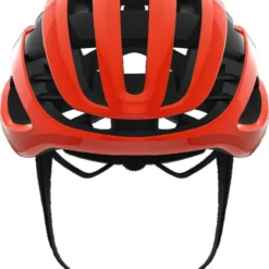 Fahrradhelme mit Beleuchtung Verkäufe -HelmPro Verkaufs-Shop 81744 AirBreaker shrimp orange front 3