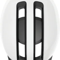 ABUS HUD-Y City- Fahrradhelm - Shiny White -HelmPro Verkaufs-Shop 91987 HUD Y SHINY WHITE TOP CMYK 3