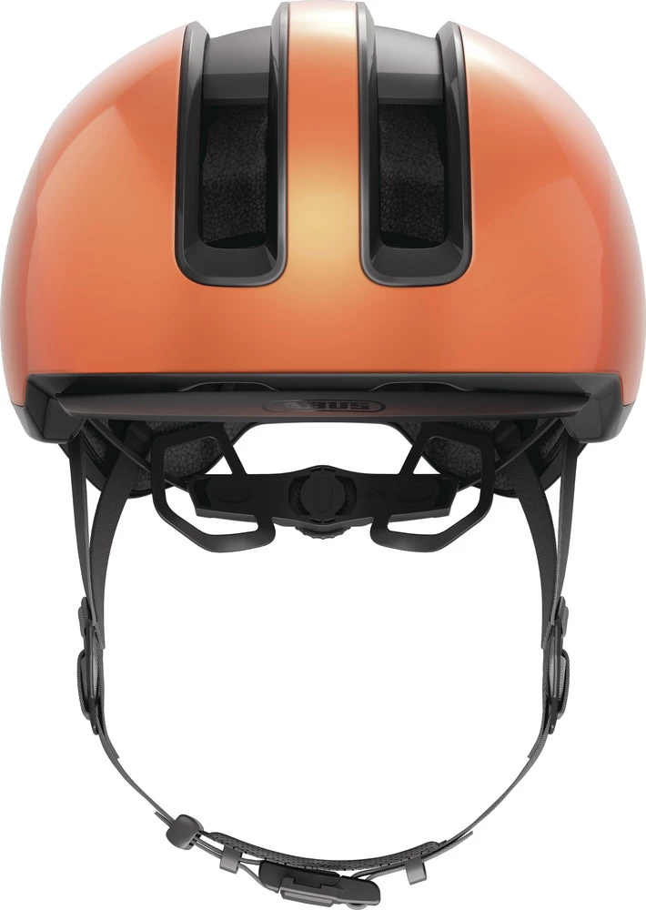 ABUS HUD-Y City- Fahrradhelm - Goldfish Orange 4 ABUS HUD-Y City- Fahrradhelm - Goldfish Orange – Bild 2