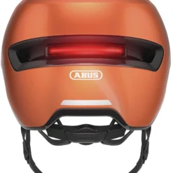 ABUS HUD-Y City- Fahrradhelm - Goldfish Orange 8 ABUS HUD-Y City- Fahrradhelm - Goldfish Orange -HelmPro Verkaufs-Shop 91990 HUD Y GOLDFISH ORANGE REAR CMYK 3