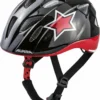 Alpina Ximo Flash Kinder Fahrradhelm - Black Red White Star 2 Alpina Ximo Flash Kinder Fahrradhelm - Black Red White Star -HelmPro Verkaufs-Shop A9710 X 30 Main