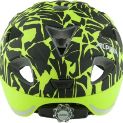 Alpina Ximo Kinder Fahrradhelm - Black-neon Sparkle Mat -HelmPro Verkaufs-Shop A9720 X 35 R1