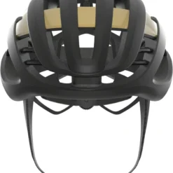 Fahrradhelme mit Beleuchtung Verkäufe -HelmPro Verkaufs-Shop Abus Airbreaker Rennradhelm cycling helmet black gold 2