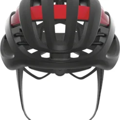 Fahrradhelme mit Beleuchtung Verkäufe -HelmPro Verkaufs-Shop Abus Airbreaker Rennradhelm cycling helmet black red 1a