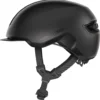 ABUS HUD-Y City- Fahrradhelm - Velvet Black -HelmPro Verkaufs-Shop Abus Hud y city stadt fahrradhelm ebike helm flower velvet black 1