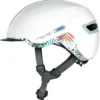 ABUS HUD-Y City- Fahrradhelm - Flower White Shiny 1 ABUS HUD-Y City- Fahrradhelm - Flower White Shiny -HelmPro Verkaufs-Shop Abus Hud y city stadt fahrradhelm ebike helm flower white L 1