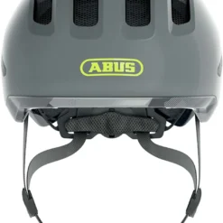 ABUS Smiley 3.0 ACE LED Kinder-Fahrradhelm - Shiny Grey -HelmPro Verkaufs-Shop Abus Smiley 3 0 Ace kinder fahrradhelm shiny grey 1