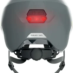 ABUS Smiley 3.0 ACE LED Kinder-Fahrradhelm - Shiny Grey -HelmPro Verkaufs-Shop Abus Smiley 3 0 Ace kinder fahrradhelm shiny grey 3