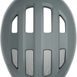 ABUS Smiley 3.0 ACE LED Kinder-Fahrradhelm - Shiny Grey -HelmPro Verkaufs-Shop Abus Smiley 3 0 Ace kinder fahrradhelm shiny grey 4