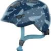 ABUS Smiley 3.0 Kinder-Fahrradhelm - Blue Whale -HelmPro Verkaufs-Shop Abus Smiley 3 0 kinder fahrradhelm blue whale 1