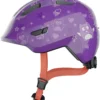 ABUS Smiley 3.0 Kinder-Fahrradhelm - Purple Star -HelmPro Verkaufs-Shop Abus Smiley 3 0 kinder fahrradhelm purple star 1